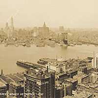 Photographie panoramique de New York 1932 (tirage d’époque)