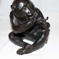 Bronze singe fumant – Japon