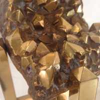 Lampe en bronze de Maria Pergay, 1970