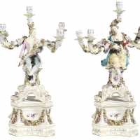 Candélabres, Allemagne XIXème siècle