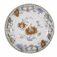 Assiette Chine XVIIIème siècle