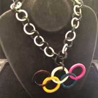 Collier Bakélite années 30