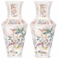 Vases Chine XIXème