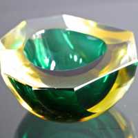 Cendrier en verre de Murano années 1960