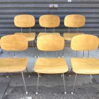 6 Chaises de Wim RITEVELT pour GISPEN