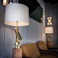 Paire de lampes. Maurizio TEMPESTINI. 1960