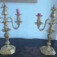 Paire de candélabres XIXème siècle     Pair of Candelabra XIX century