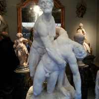Statue de Menelas et Patrocle, XIXème siècle
