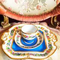 Service à thé, porcelaine de Paris, 1880