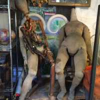 Deux mannequins de peintre, fin du XIXème siècle