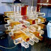Cube lamp Poliarte 1970