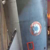 Fuselage d’avion. Circa 1965