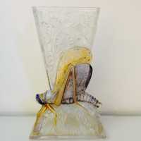 Vase cornet Baccarat, 1878