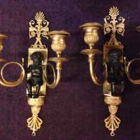Paire d'appliques époque Empire