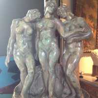 Terre cuire originale, "Les Trois Grâces",  circa 1920