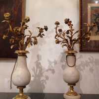 Paire de cassolettes, XIXème siècle