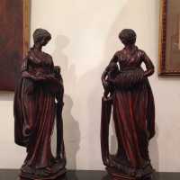 Sujets en bois, XIXème siècle