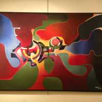 Acrylique sur toile, 1970, Dan Veque