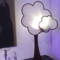 Lampe arbre, XXème siècle
