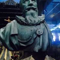 Buste en bronze représentant Sully, milieu XIXème siècle
