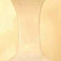 Lampe en céramique blanche, XXème siècle