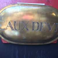 Plaque de cave "eaux de vie" - 1880