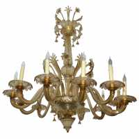 Spectaculaire Lustre Murano, vers 1930