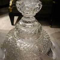 Guéridon en cristal de Baccarat, XIXe siècle