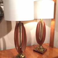 Paire de lampes 1970