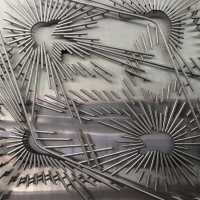 Sculpture cinétique inox, Jean Sernesi circa 1970