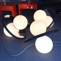 Lampe de sol Saturne, ca 1990