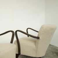 Paire de fauteuils danois 1940