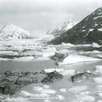 Portage Glacier, Iceberg lake, Alaska, E. O. Goldbeck, ca 1930