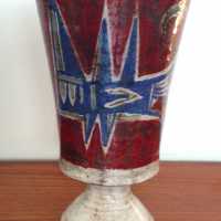 Vase calice par Jean Derval, vers 1950-1955