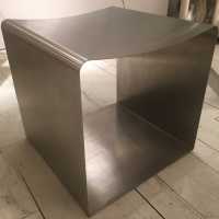 Tabouret inox, Jean Garçon, circa 1970