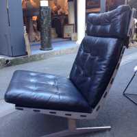 Fauteuil 1960 en cuir