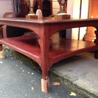 Grande table basse circa 1900