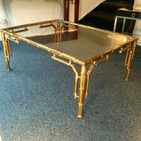 Table basse bambou 1970