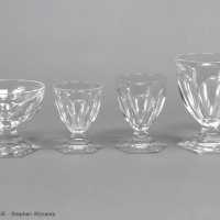 Verres Baccarat, XXème siècle