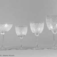 Verres Baccarat, XXème siècle