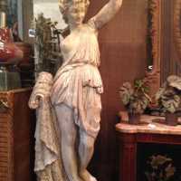 Paire de statues, début du XXème siècle
