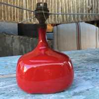 Belle lampe rouge, Jacques et Dani Ruelland, XXème siècle