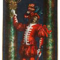 Panneau original Fornasetti circa 1960