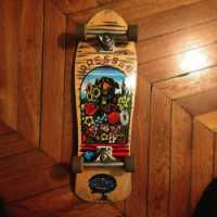 Original Santa Cruz skateboard from the 1980’s.