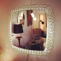 Square mirror from STEIJNAR, 1960