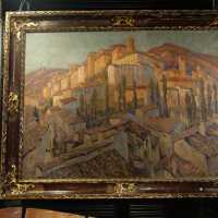 Huile sur toile circa 1938, signée et datée Jac Martin Ferrière