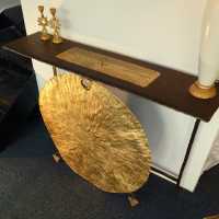 Ensemble console et bout de canapé signé Jean Jacques Argueyrolle, 1990’s