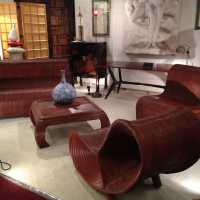Salon quatre pièces en bambou circa 1950-1960