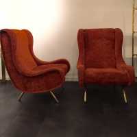 Paire de fauteuils Marco Zanusso, 1950