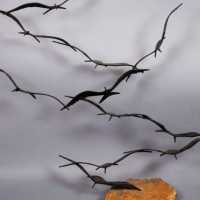 Sculpture de Bijan  » Night flight » 1970